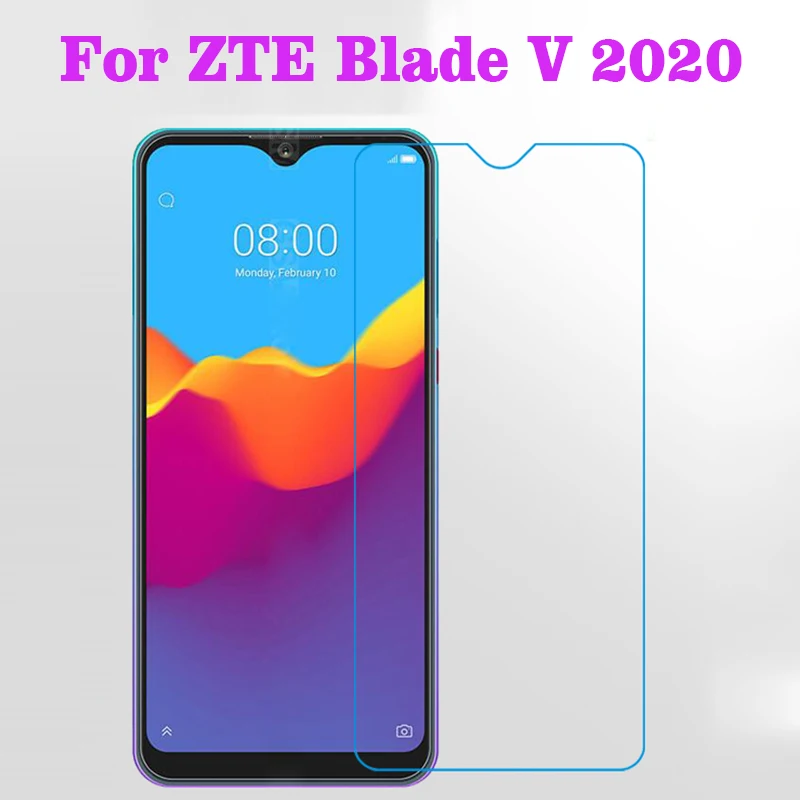 Для ZTE Blade V 2020 закаленное стекло 9H Высококачественная защитная пленка