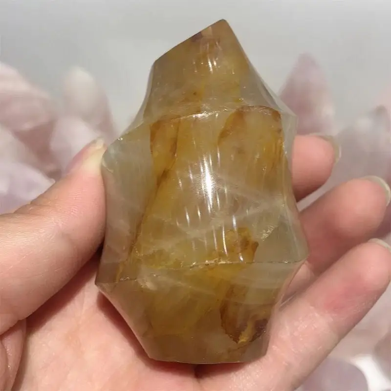 

Украшение MOKAGY из натурального желтого хрусталя, кварца, 350-500 г, 1 шт.