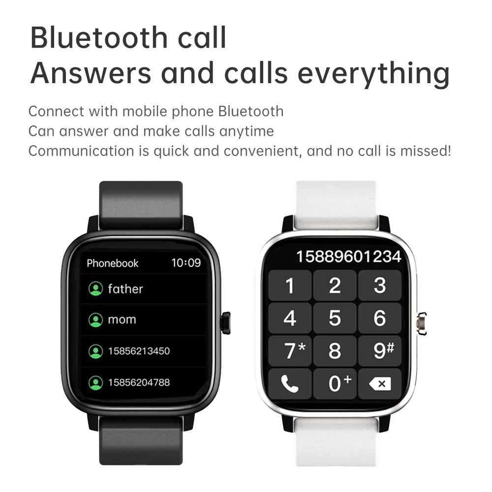 Умные часы на Android мужские вызовов через Bluetooth сердечного ритма крови Давление