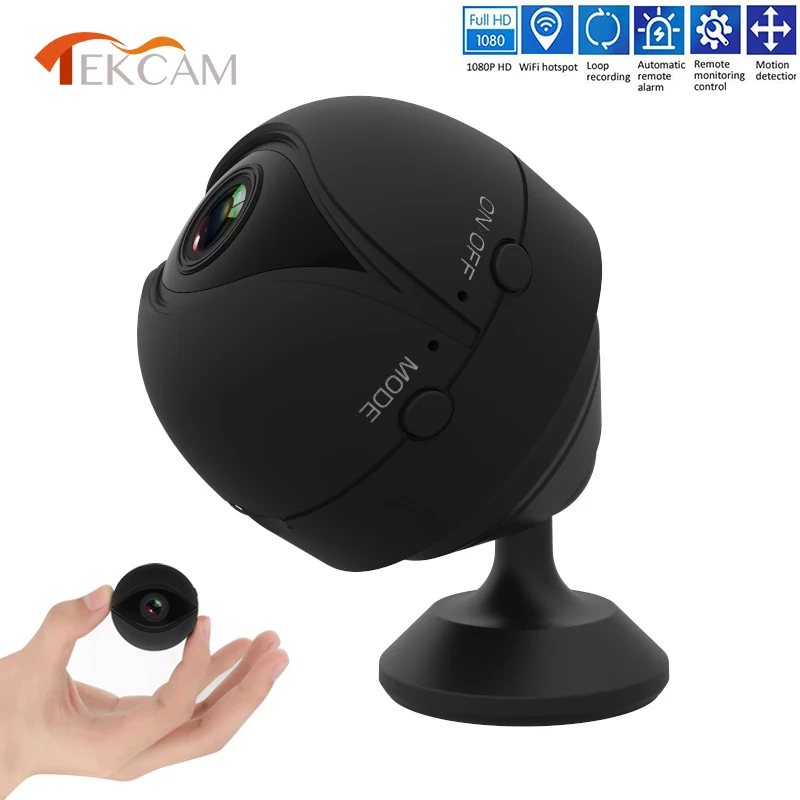 Мини Беспроводная Wi Fi камера 1080P HD IP удаленный монитор безопасности Обнаружение