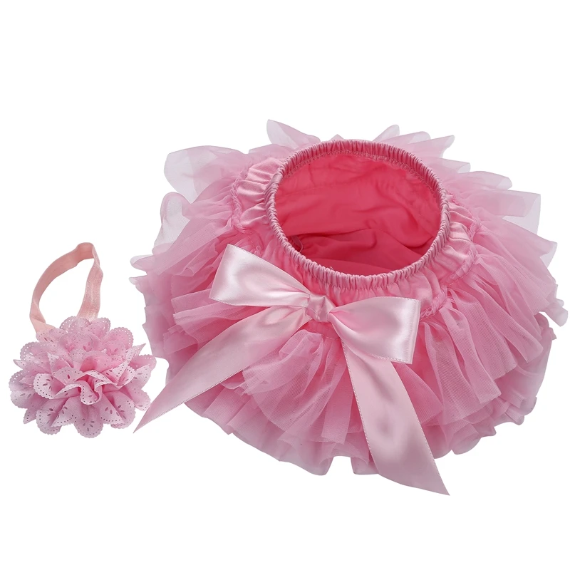 Baby Cotton Chiffon Ruffle Bloomers Toddler Newborn Shorts Baby Summer cute Flower Cover fashion Diaper Clothing