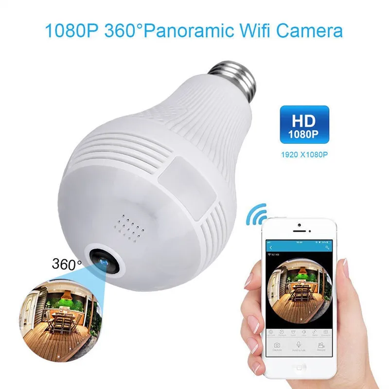 Новый Moresave 360 градусов светодиодный светильник 960P Беспроводная панорамная
