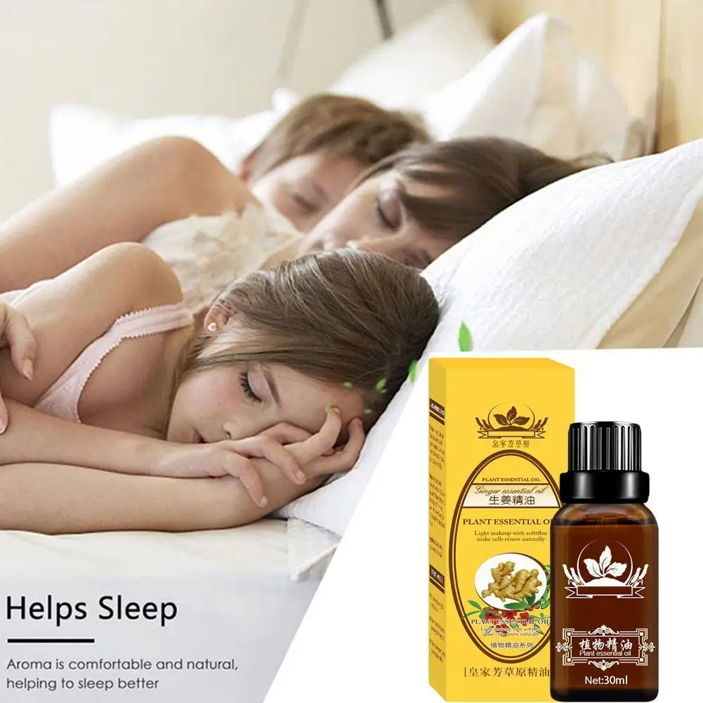 

30ml Plant Therapy Lymphatic Drainage Ginger Oil Anti Oils Spa Body Essential Oil Body Deodorant Massage Aging Aroma M1R8