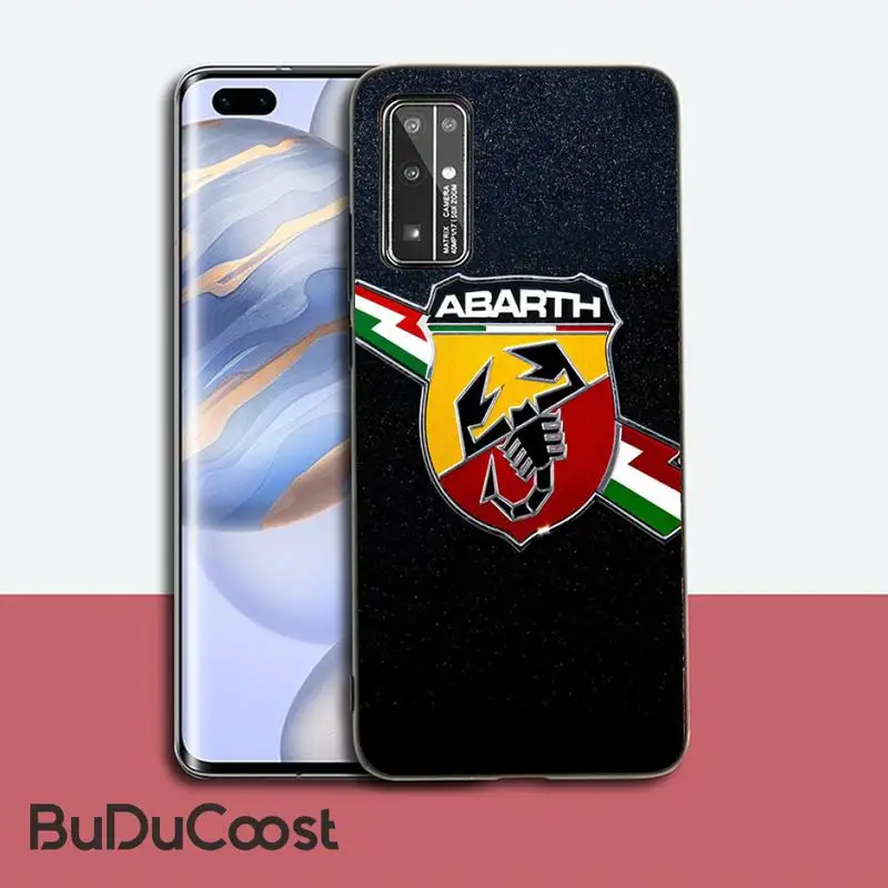 

Italy Sports car abarth logo Phone Case for Huawei Honor 30 20 10 9 8 8x 8c v30 Lite view 7A5.7inch 5A Play