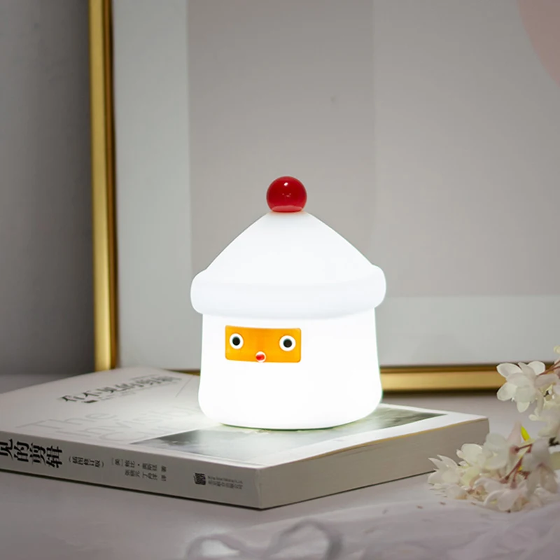 Custom LED Night Light Lucky House lamp Christmas Home For Kids Birthday Gift Promotional Decoration Baby Silicone Lamp | Освещение