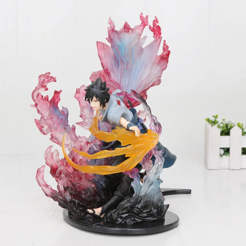 5162 22cm no box 27 см Наруто Shippuden Учиха, сасуке, Наруто фигурка грандиста Модель Коллекционная Аниме Фигурка Banpresto игрушки - Цвет: 5162 22cm no box