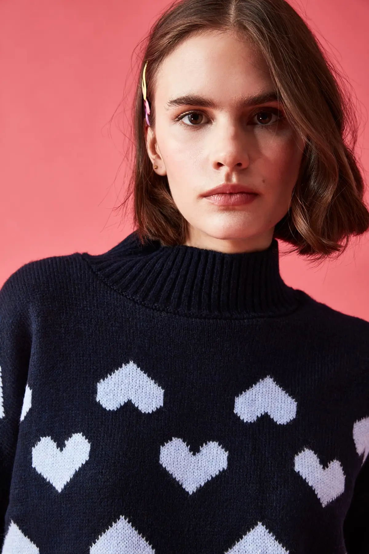 

Trendyol Jacquard Knitwear Sweater TWOAW21KZ1495