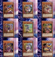 18 styles yu gi oh dark magician girl rain flash diy colorful toys hobbies hobby collectibles game collection anime cards