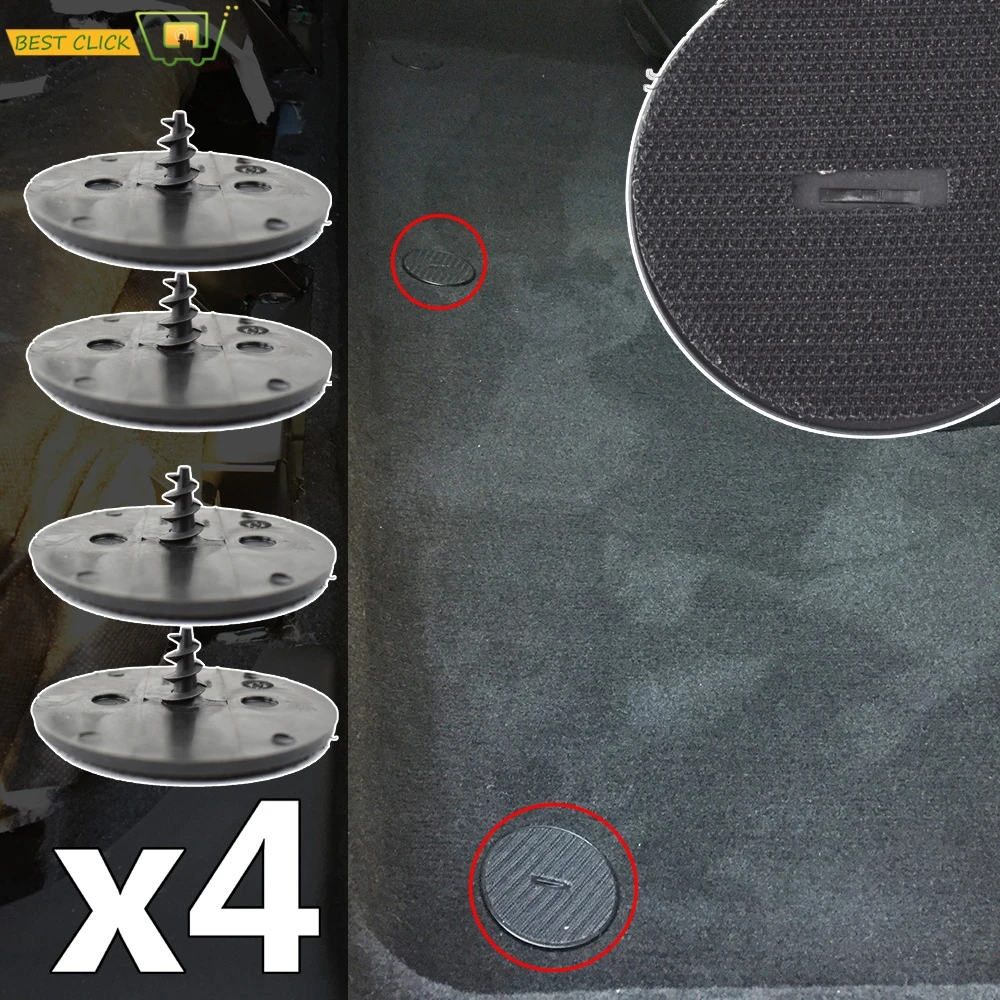 4x автомобильный коврик для пола зажимы винты ковров фиксатор BMW и Mini 9171368 106480 3 4 5