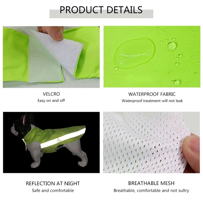 Светоотражающая Водонепроницаемая Защитная жилетка для собак высокая видимость