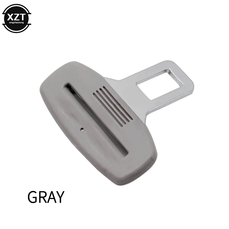 

Car Seat Belt Clip Extender Safety Seatbelt Buckle Plug Socket Black car accessories interior Straight lock tongue 2.1CM Width