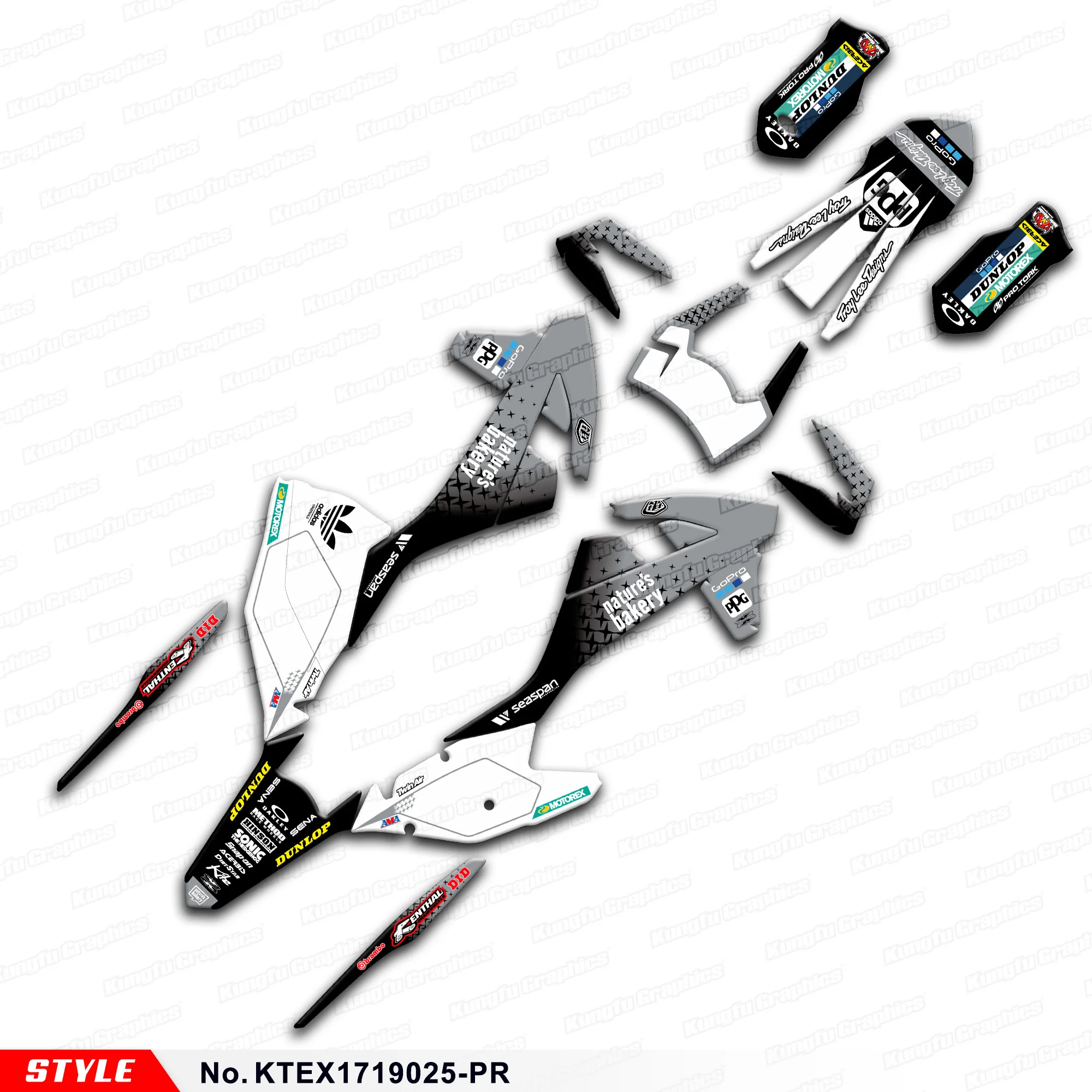 Aftermarket персонализированные наклейки для 125 150 250 300 350 450 500 EXC EXC-F XCW 2017 2018 2019 Стиль
