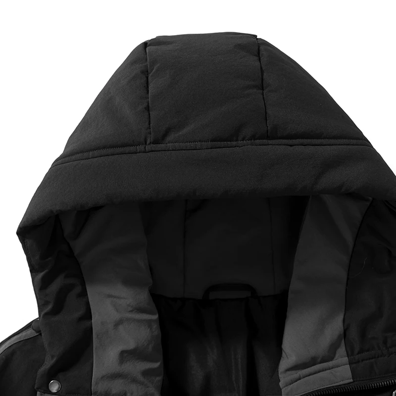 Men Winter Jackets 2021 Warm Thick Parkas Coat Male Fashion Casual Solid Streetwear Jacket Brand Windbreaker Outerwear M-4XL