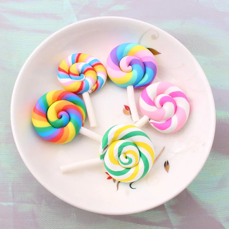 

Радуга Леденец для слайма DIY, конфеты, полимерные бусины, наполнитель, дополнение, слайм, аксессуары, игрушки, Лизун, моделирование, комплект ...