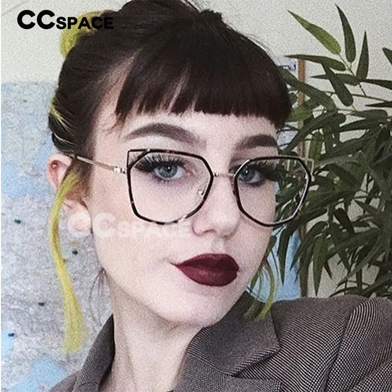 Кошачий глаз, индивидуальные очки, оправа для мужчин и женщин, оптические модные компьютерные очки 47955