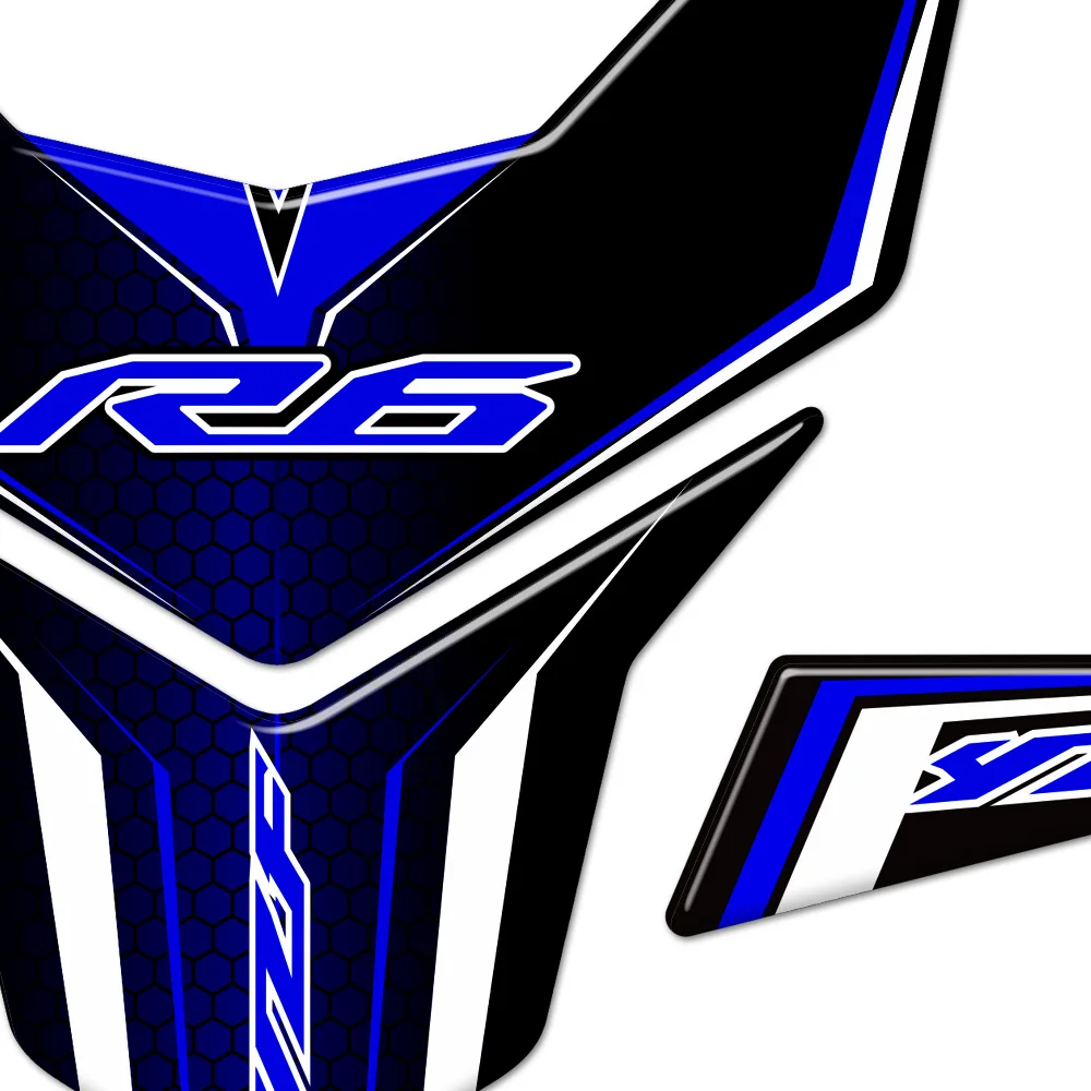 

YZF R6 TankPad For YAMAHA YZF-R6 Stickers Decal Tank Pad Protector Motorcycle Logo Emblem
