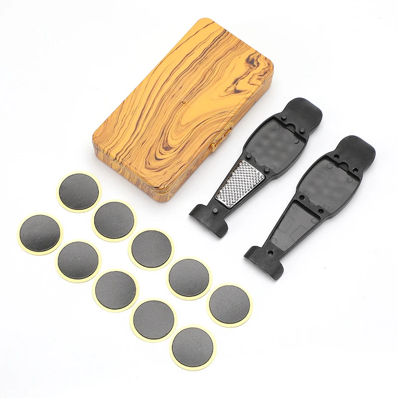 

Cycling Repair Kit With Rubber Storage Working Bag Bicycle Repair Tools Portable Bike Accessories Hiking Camping Outdoor Tools