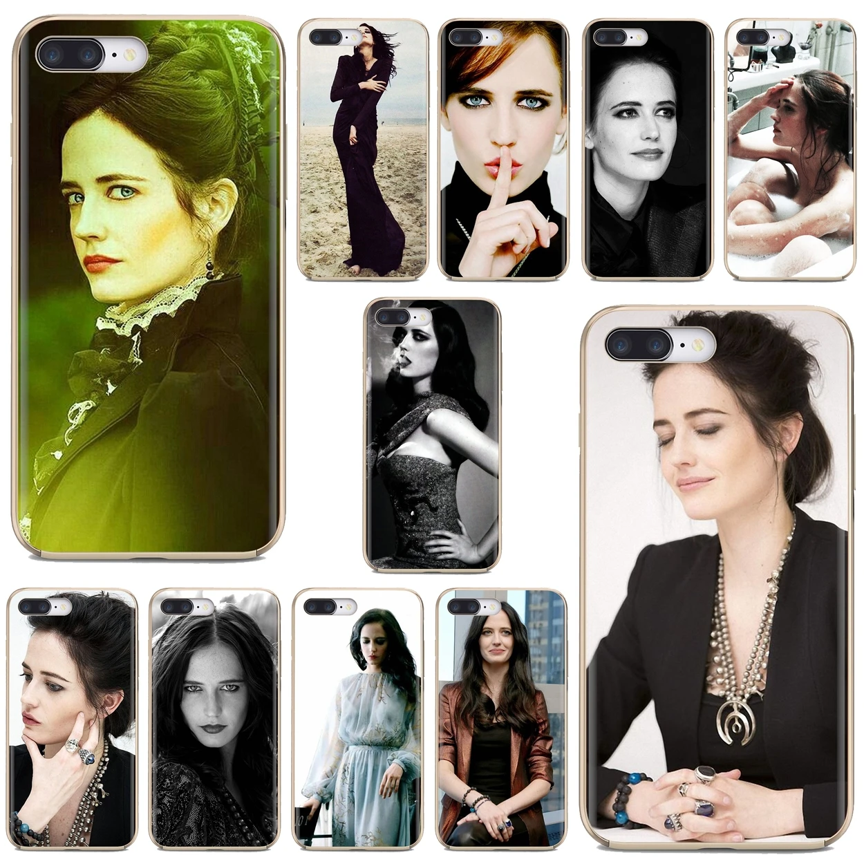 Силиконовый чехол Eva Зеленый сексуальный французский актрисы для Samsung Galaxy J1 J2 J3 J4