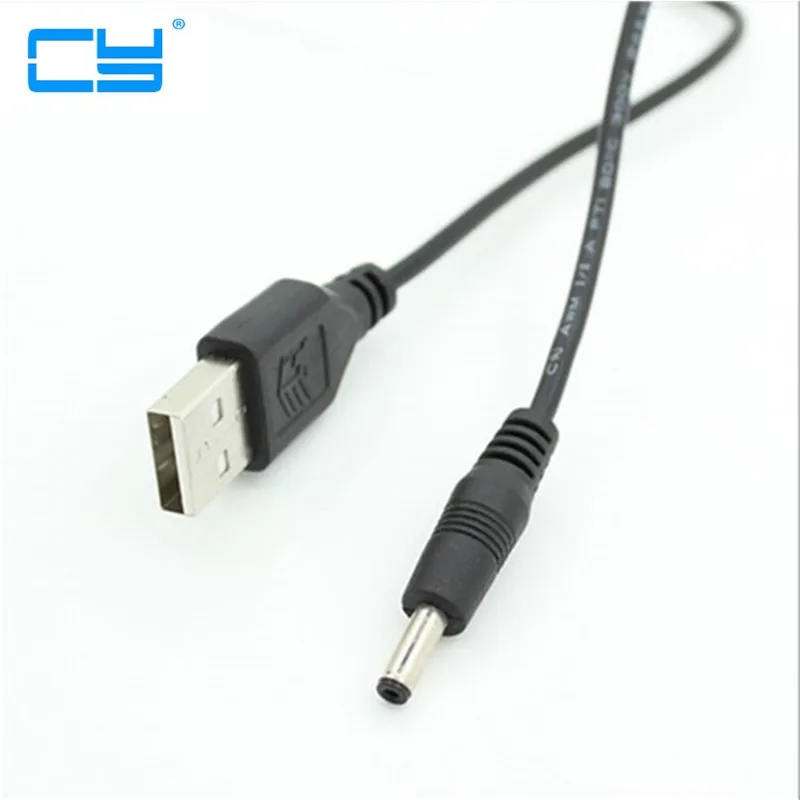 Кабель USB 2 0 A папа 3 5x1 35 мм 5 штекер Цилиндрический разъем в постоянного тока Шнур