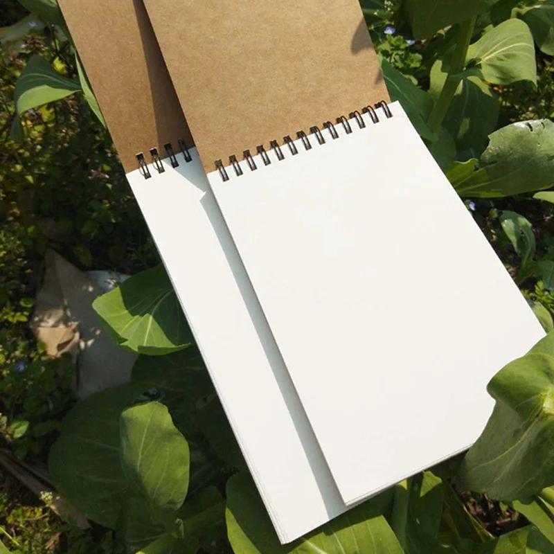 1 шт. А5 Акварельная рисованная художественная бумага Эскиз Книга Портативный