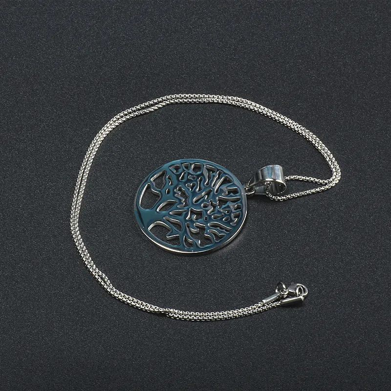 Женское Ожерелье из нержавеющей стали с кулоном Древо жизни|Подвески| |