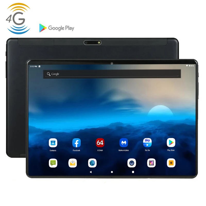 CARBAYTA 2020 супер закаленное 2.5D экран 10 дюймов планшетный ПК Android 9 0 ОС