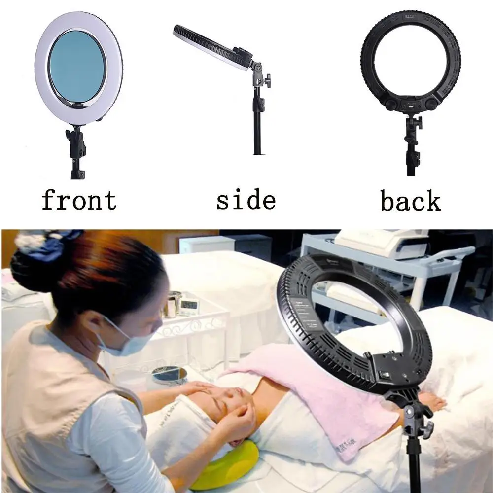 

Yidoblo QS-280 10" Camera Selfie makeup Photo/Studio/Phone/Video LED Ring Light Photography 28W Bio-color Ring Lamp with handbag