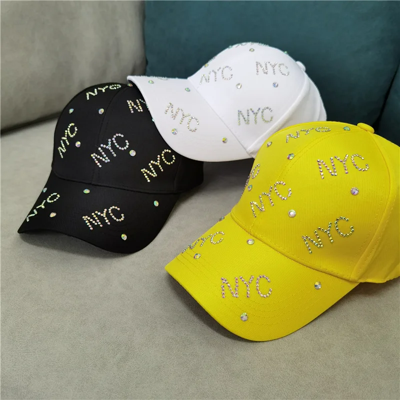 

Summer Hat For Men Women Unisex UV Protected Diamond Baseball Cap Casual Fashion Hip Hop Hat Outdoor Sports Sun Hat