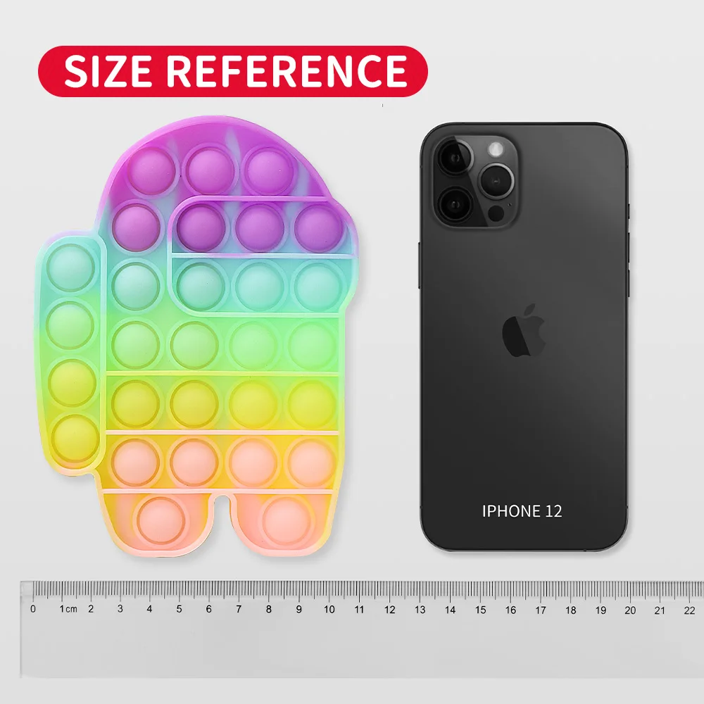 Светящиеся в темноте игрушки Антистресс игрушка для снятия стресса Радужная