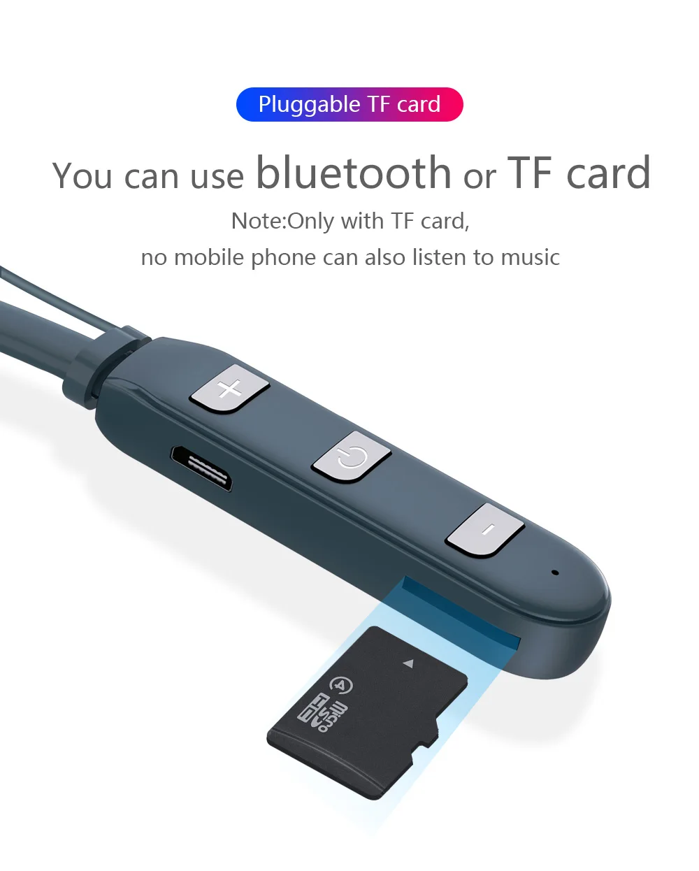 Магнитные Спортивные Беспроводные bluetooth-наушники 9D, стерео наушники, гарнитура с шейным басом, наушники-вкладыши с микрофоном, поддержка TF карты
