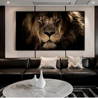 Холст с изображением больших африканских Львов, настенные картины, художественные плакаты и принты, животные, львы, картины для гостиной, Куадрос