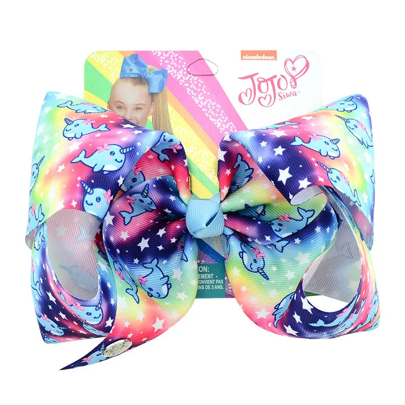 Заколка для волос с бантом Jojo Siwa праздвечерние чная металлическая заколка