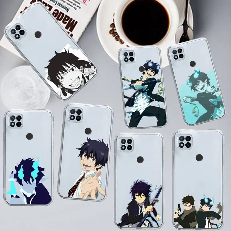 

Japan anime Blue Exorcist Phone Case Transparent for Xiaomi redmi note 5 7 8 9 10 11 t S A lite pro high quality funda