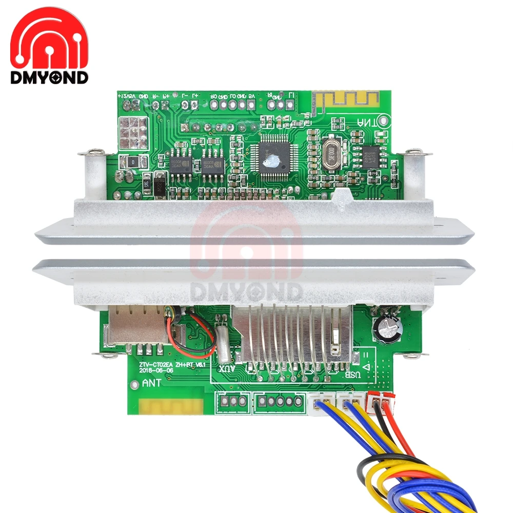 Мини MP3 плеер декодер плата Bluetooth аудио приемный модуль WAV u-диск TF карта USB с