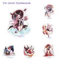 anime figures honkai impact 3rd acrylic stand model plate desk decor standing sign cosplay keychains for fans friends gift 15cm