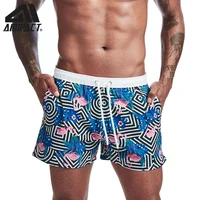 mens swimming board shorts bathing suits for men fashion swim sport trunks quick dry swimwear with mesh lining pocket am2325