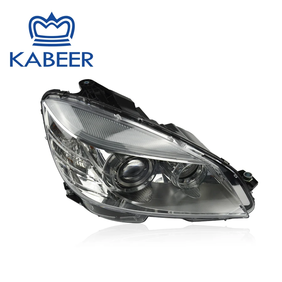 Налобный фонарь в сборе, подходит для Mercedes-Benz-w204 2009-2011 в комплекте Plug& Play aftermarket запасные части для фар