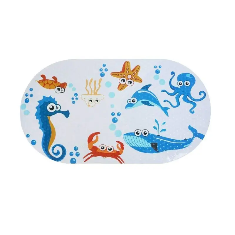 

Bath Mat Non Slip for Baby Kids Anti Skid and Mould Resistant Shower Mat Toddler Safety Bathroom Bathtub Mat with Suction Cups