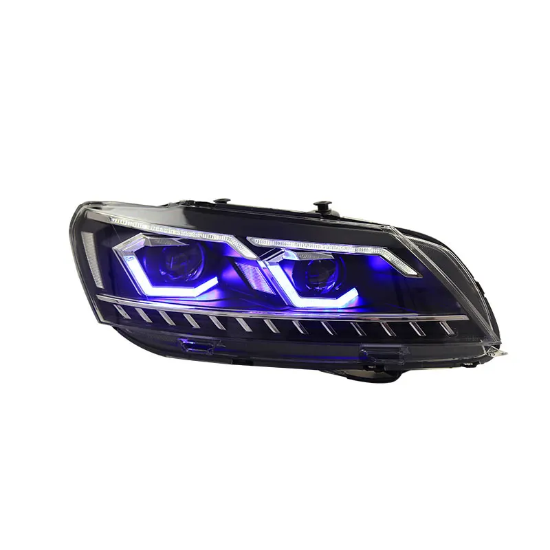 car accessories for VW Passat B7 US Verson Headlight For 2012-2016 DRL D2H dynamic turn signal Hid Bi Xeno | Автомобили и