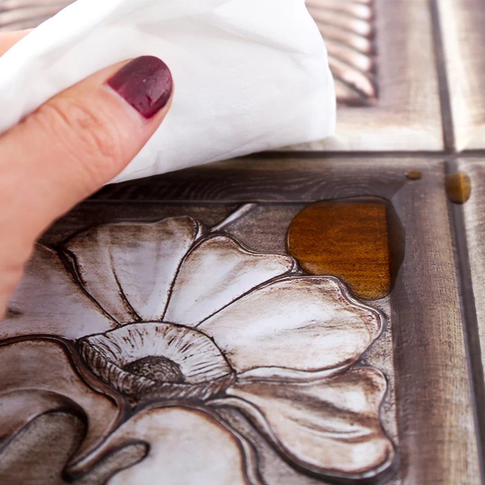 10pcs european classical pattern 3d wall sticker diy removable tile self adhesive waterproof kitchen bathroom home decoration free global shipping