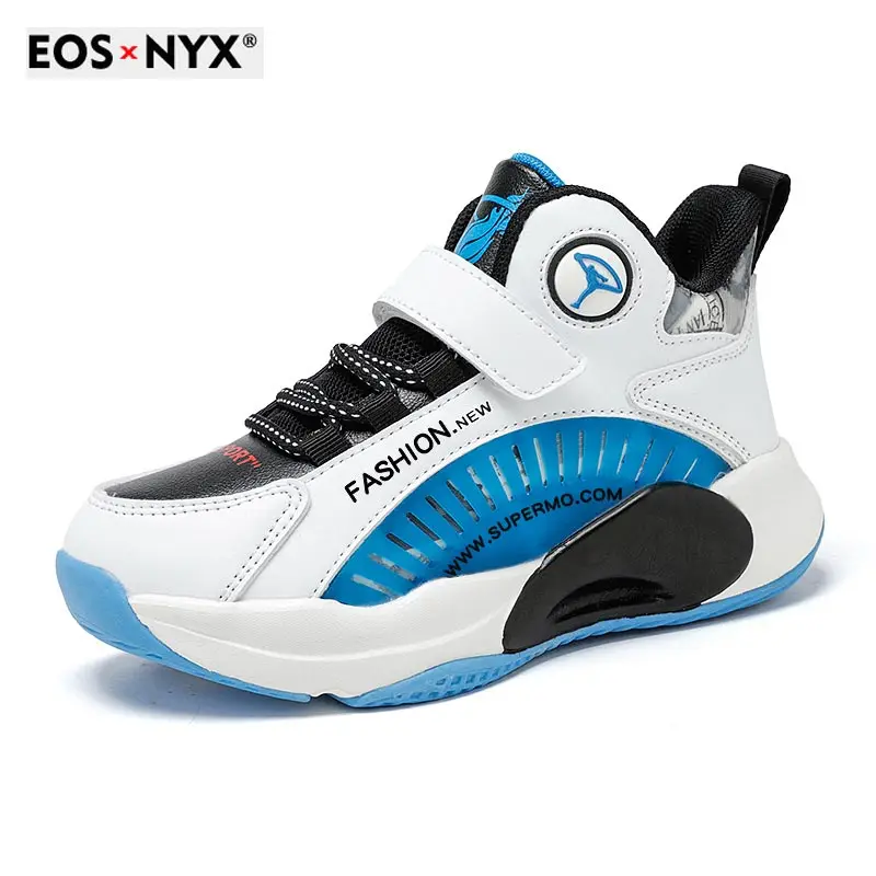 

EOSNYX New Brand New Girl Boys Basketball Shoes for Kids Fashion Casual Shoes Children Non-slip Unisex Boys Girls Air Sneakers
