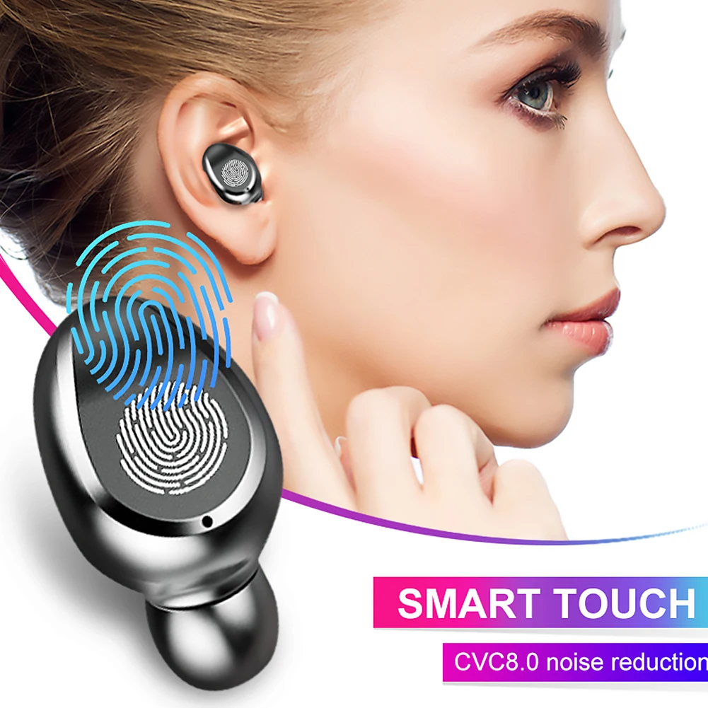 

F9 TWS Wireless LED Display Headset Bluetooth Touch Headphone w/Charge Box