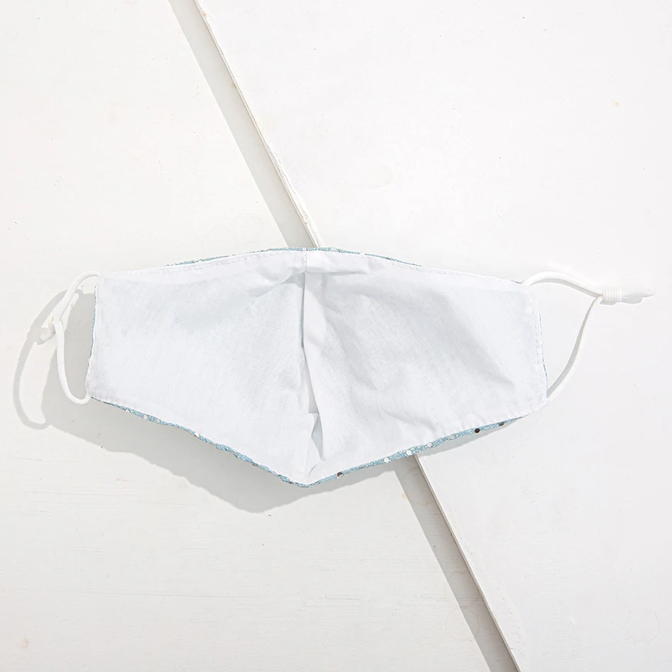 Модные маски для лица с блестками женщин взрослых модная маска против пыли PM2.5