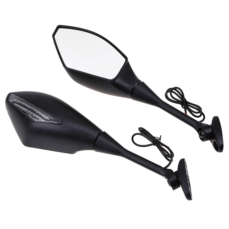 Мотоциклетное зеркало POSSBAY со светодиодными указателями поворота для Honda CBR600RR