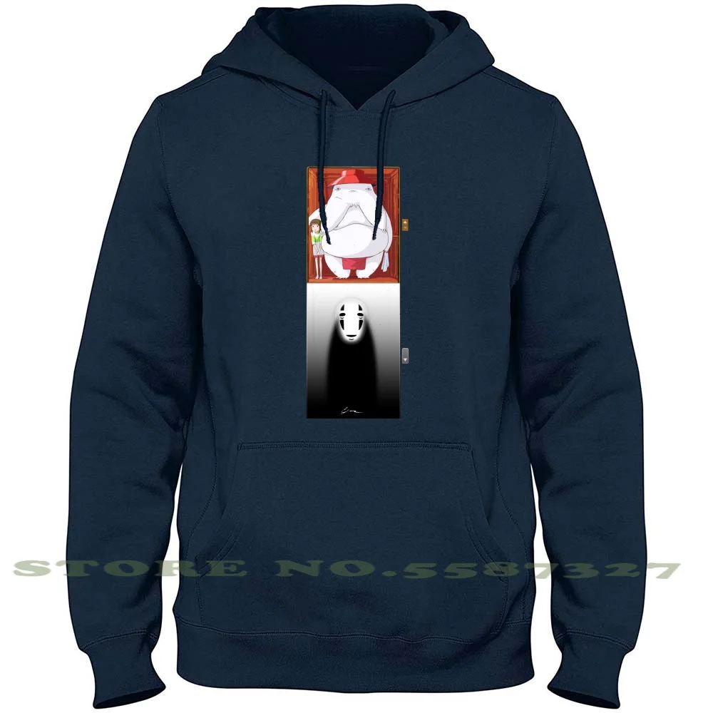 

Толстовка Унисекс Без лица, свитшот с изображением спирита аниме, Хиро-Хаку, юбаба, камаджи, чихиро