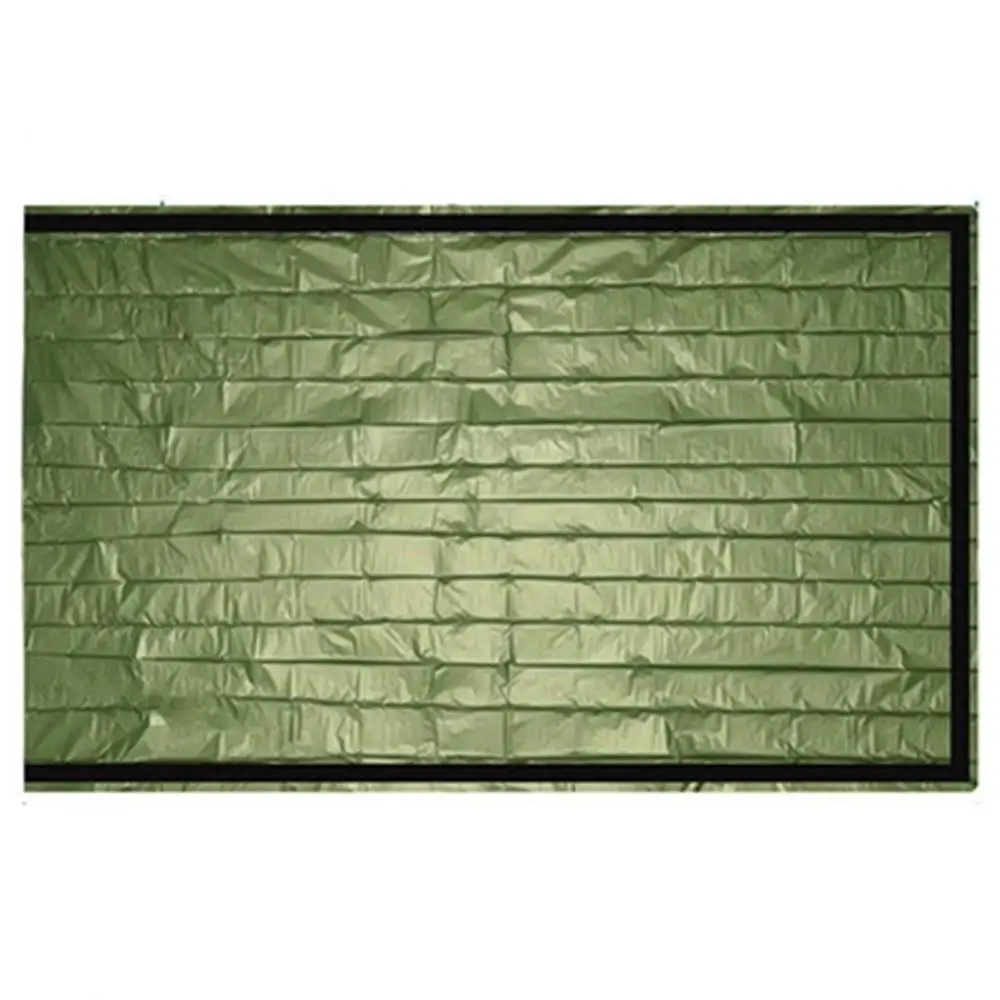 

First Aid Reusable Insulation Curtain Rescue Blanket Gadgets Waterproof Keep Warm PET Survival Outdoor Emergency Sleeping Bag