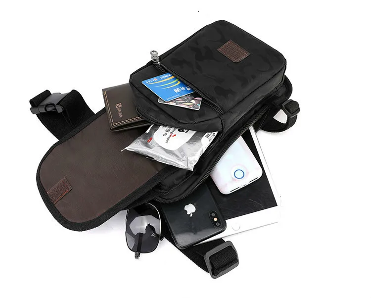 Мужская водонепроницаемая нейлоновая сумка на бедрах пояс поясная военная