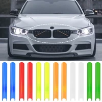 a pair front grille trim strips for bmw f22 f23 f30 f32 f34 f36 f20 sport style grille trim strips cover car decoration stickers