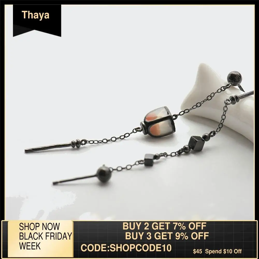 Женские длинные серьги-гвоздики из серебра 925 пробы | Украшения и аксессуары