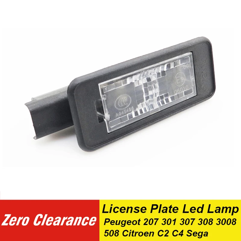 9661480980 подсветка номерного знака для Peugeot 301 307 308 508 408 Citroen C4 Sega Elysee